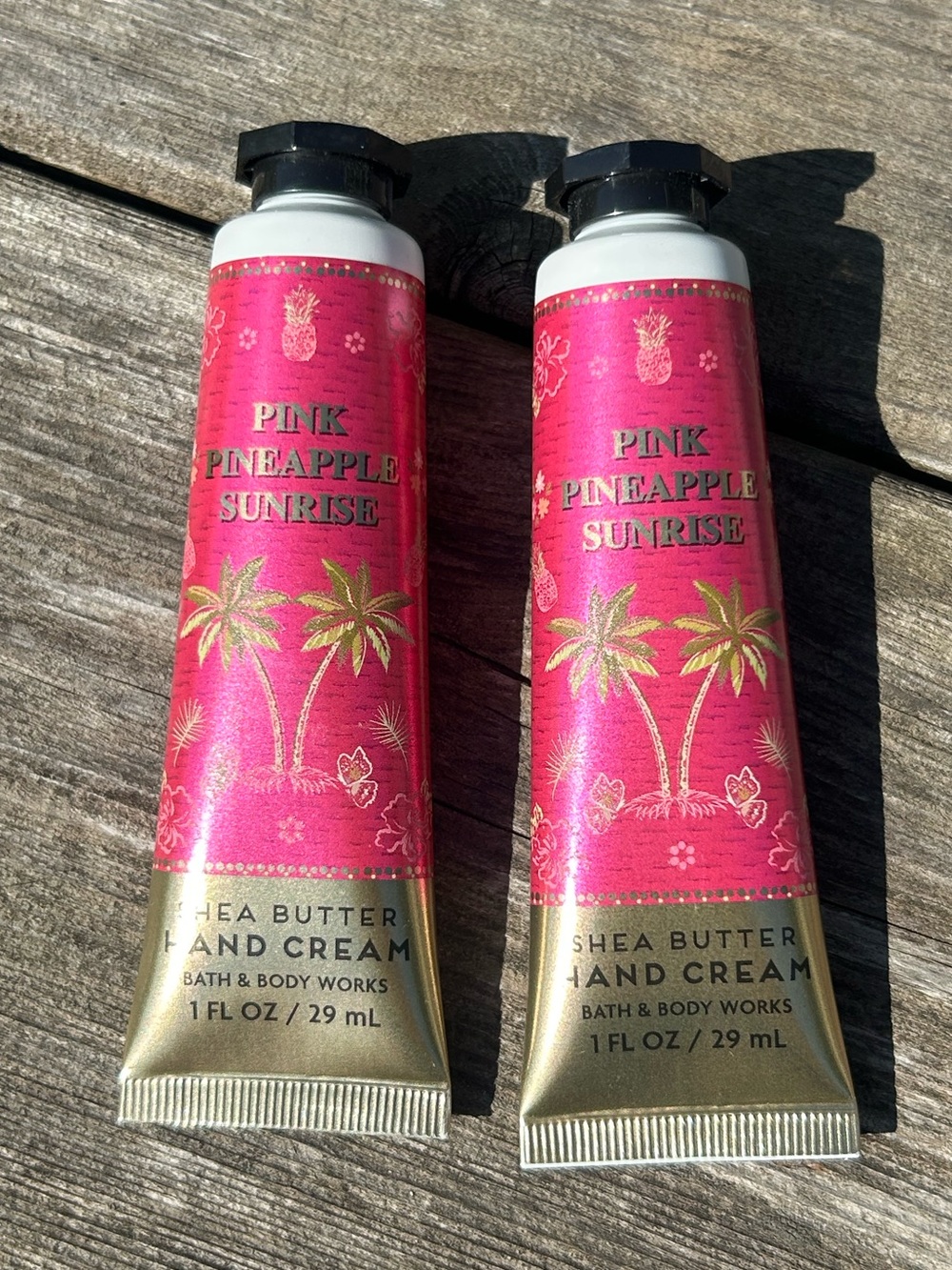 Bath & Body Works Pink Pineapple Sunrise Hand Cream 
Set of 2
New! - Picture 2 of 11
